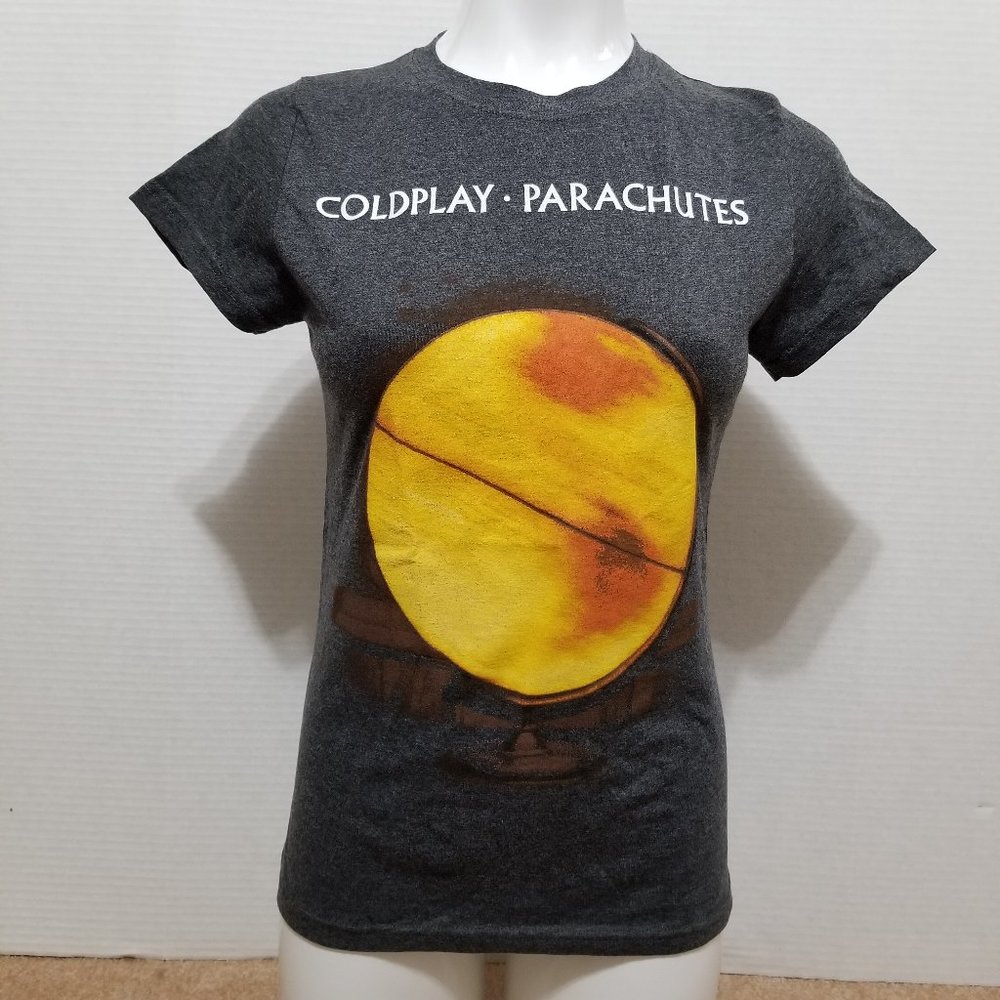 Coldplay shirt Large Parachutes cover album art graphic band merch